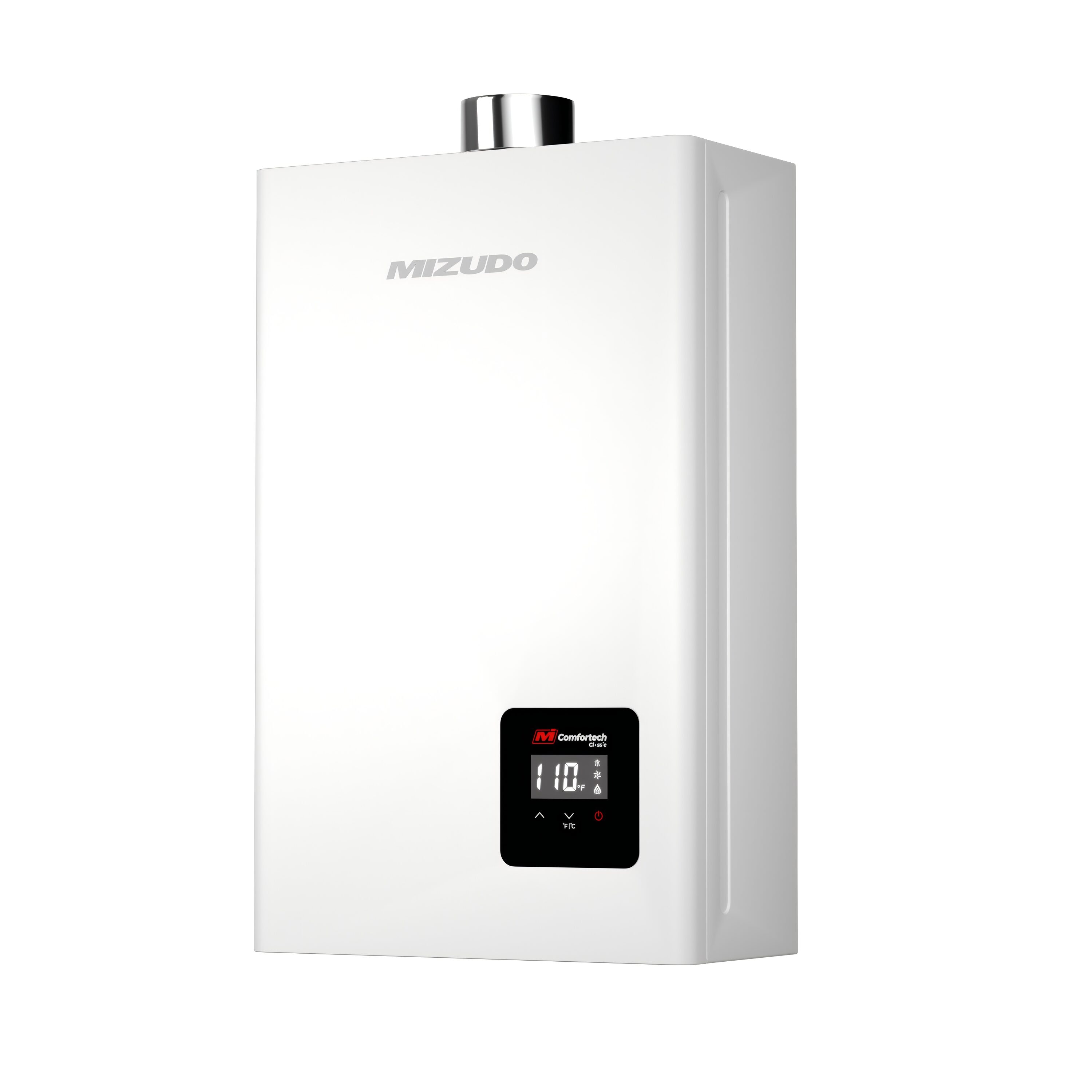 Comfortech Classic Cs100W Propane Gas Tankless Water Heater, Up To 4.3-GPM 100,000-BTU, 120V Indoor White