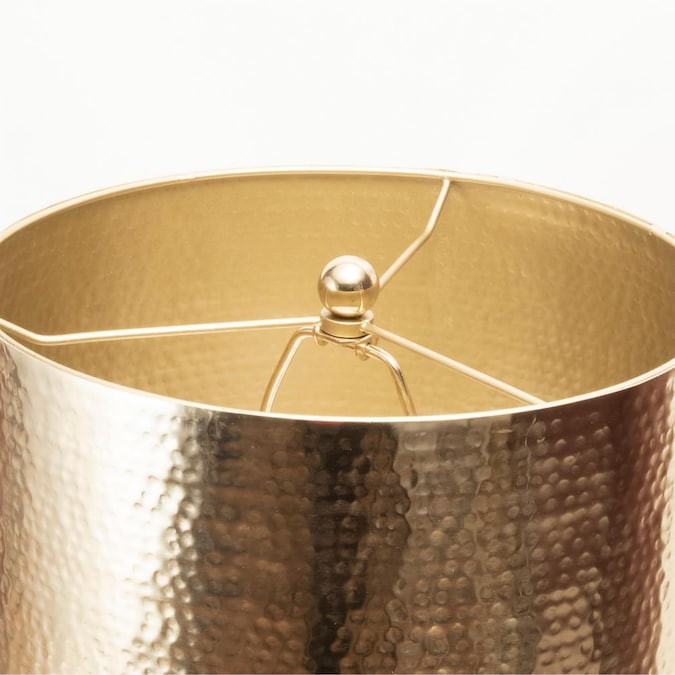 nuLOOM 23-in Brass Table Lamp with Metal Shade - Image 6