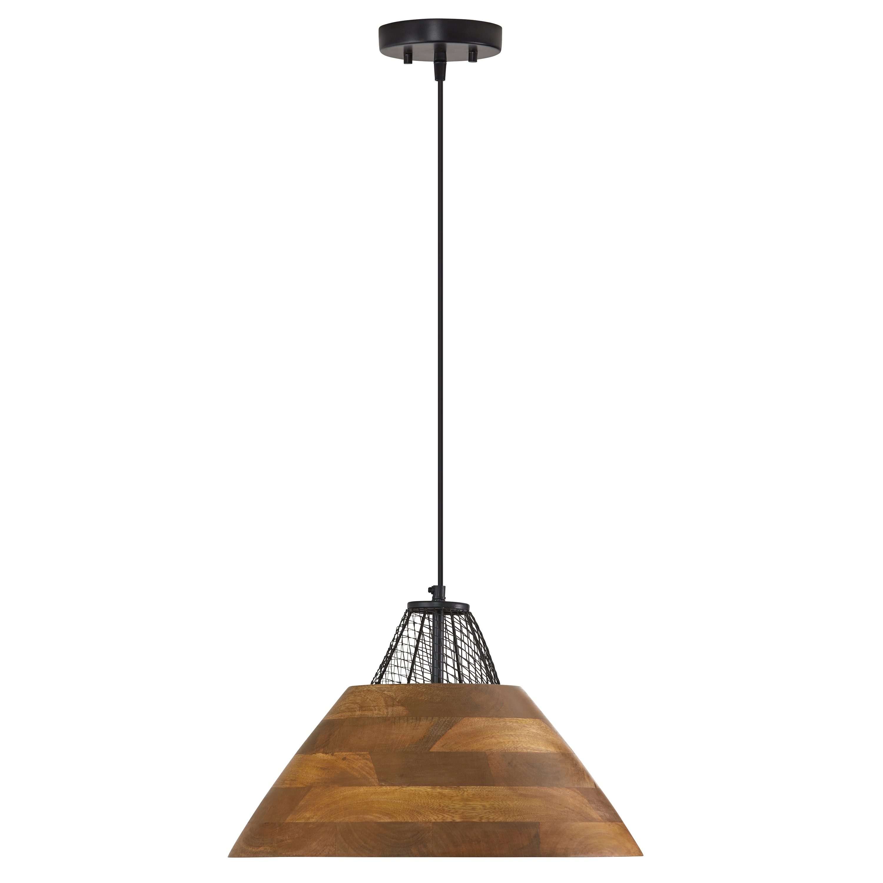 Pendant Lighting Black Industrial Cone Medium Hanging Pendant light
