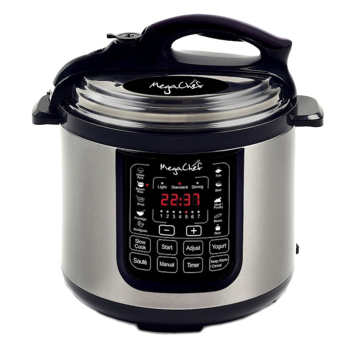 MegaChef 8-Quart Programmable Electric Pressure Cooker