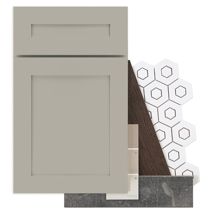 Diamond Express Jamestown 18-in Cloud Gray Bathroom Vanity Base Cabinet without Top - Image 6