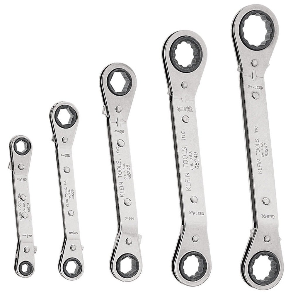 Reversible Ratcheting Box Wrench Set, 5-Piece - Image 7