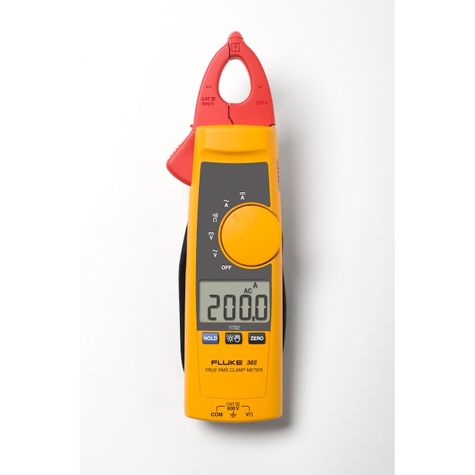 Fluke 365 Detachable Jaw True-RMS Digital Display Clamp Meter Multimeter 200 Amp 600-Volt