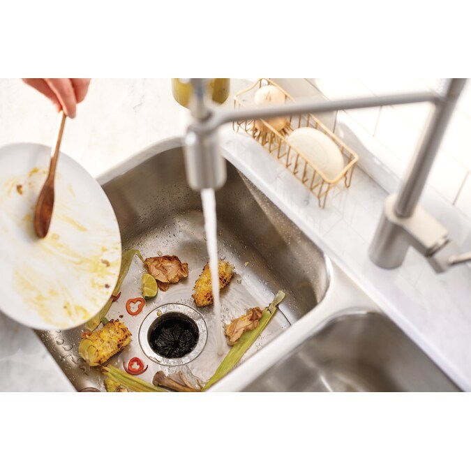 Moen Luxe Chef Continuous Feed 1-HP Septic Safe Corded Garbage Disposal with Noise Insulation - Image 15