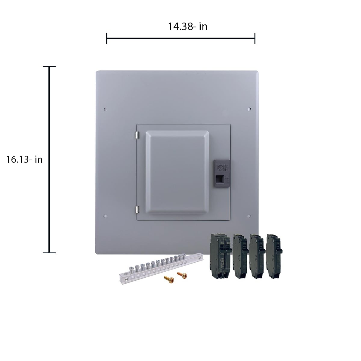 PowerMark Gold 125 -Amp 14 -Spaces 24 -Circuit Indoor Convertible main lug Load Center (Value Pack) - Image 4