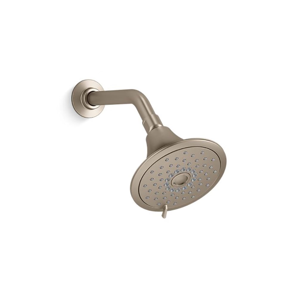 Forte 3.0 -Spray Vibrant Brushed Bronze 5.5-in Round Fixed Shower Head 2.5 GPM