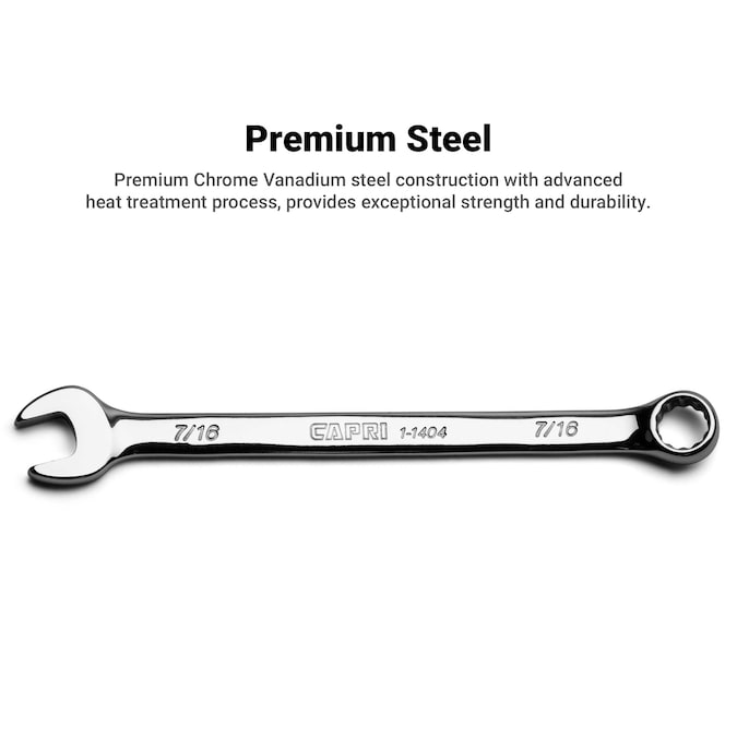 Capri Tools 17-Piece Set 12-point (Sae) Standard Combination Wrench Includes Soft Case - Image 3