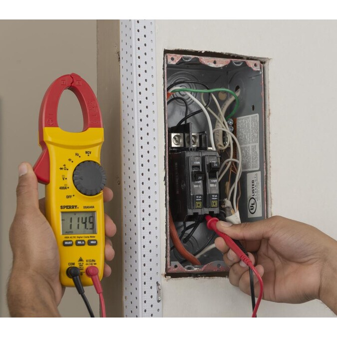 Sperry Digital Display Clamp Meter Multimeter 400 Amp 600-Volt - Image 5