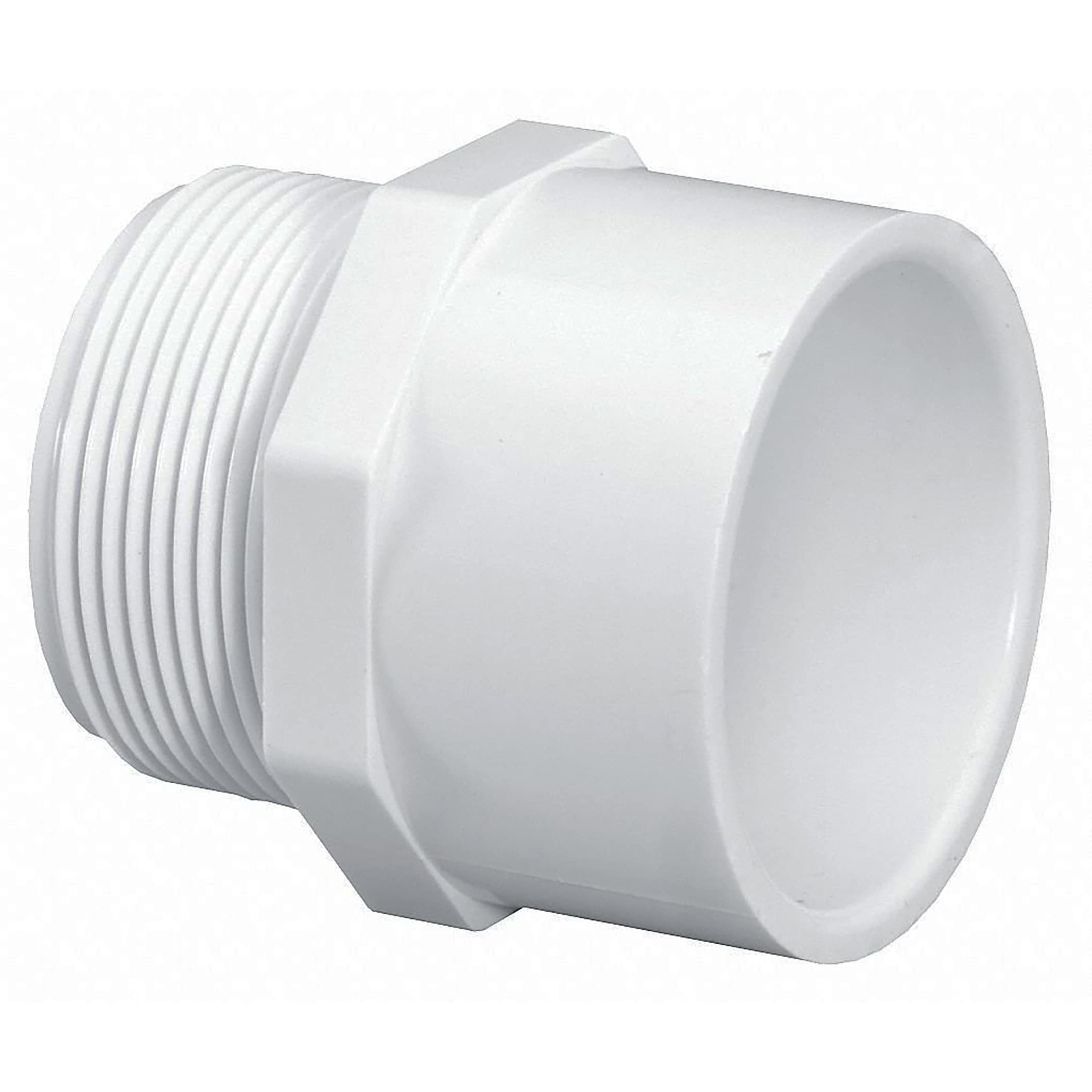 1-1/2-in Schedule 40, PVC Male adapter Connector Conduit Fittings 75 -Pack