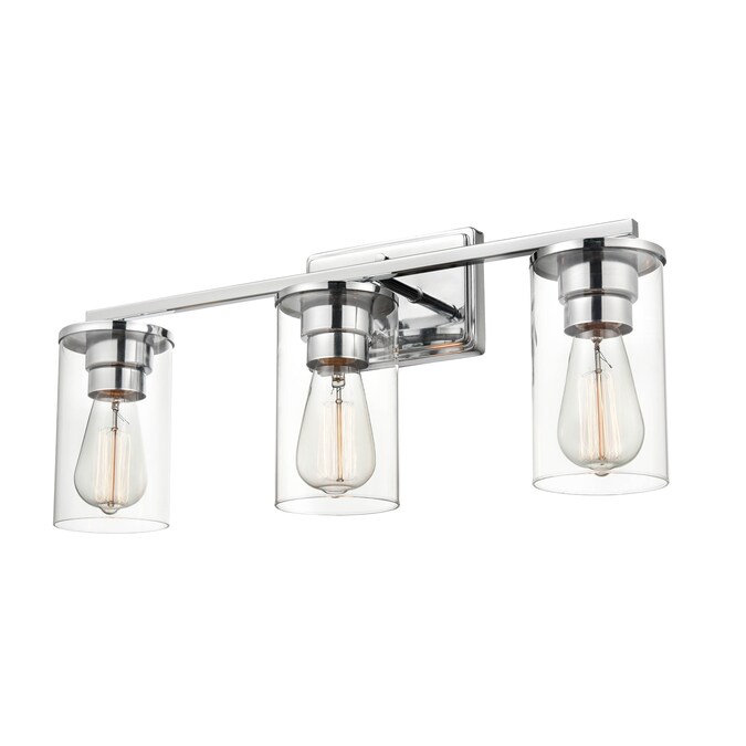 Millennium Lighting Verlana 24-in 3-Light Polished Chrome Traditional Vanity Light - Image 5