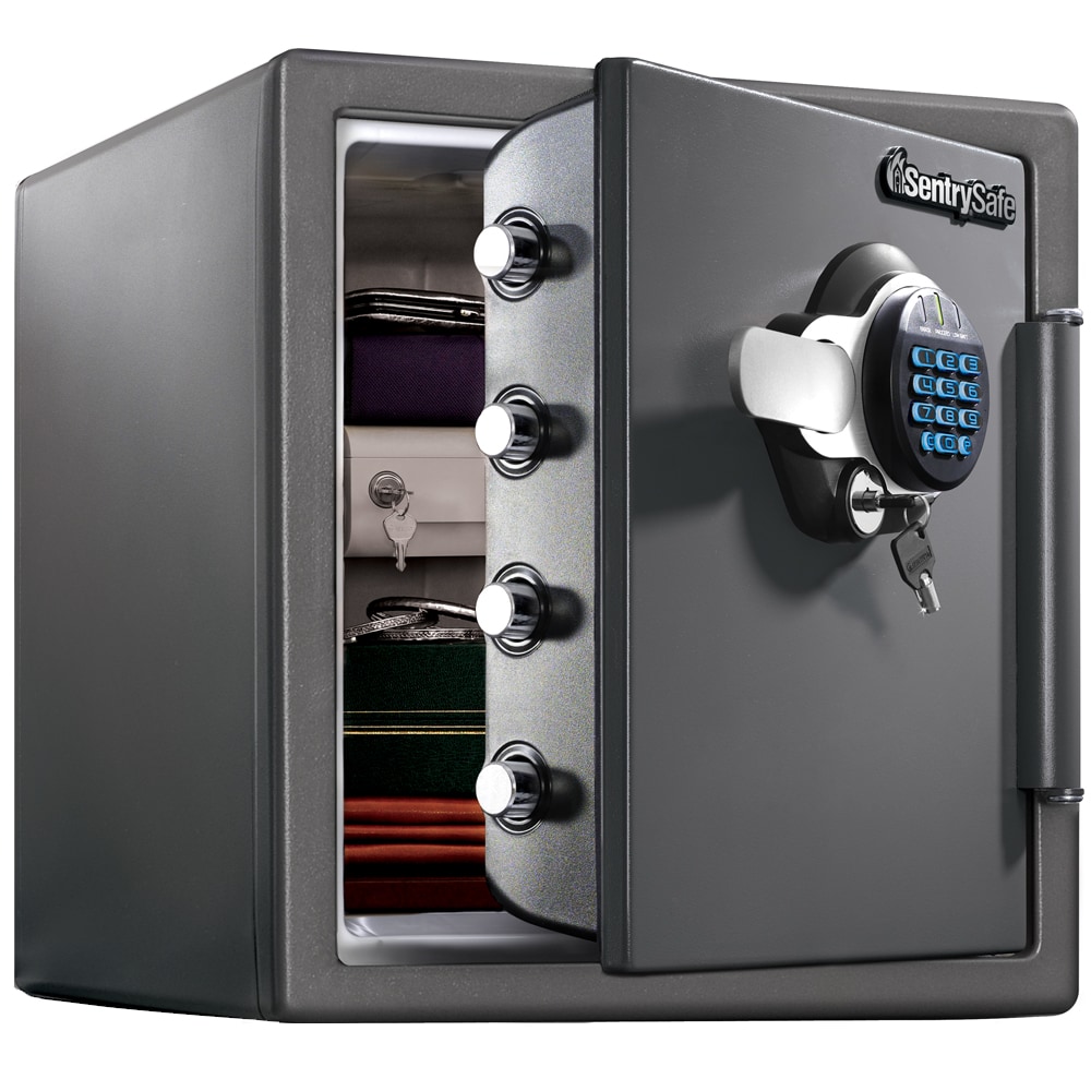 1.2-cu ft Fireproof , Waterproof Home safe with Electronic/Keypad Lock
