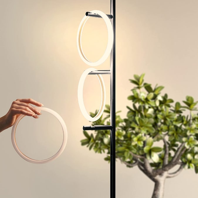 Brightech 66-in Classic Black Tree Track Floor Lamp - Image 7