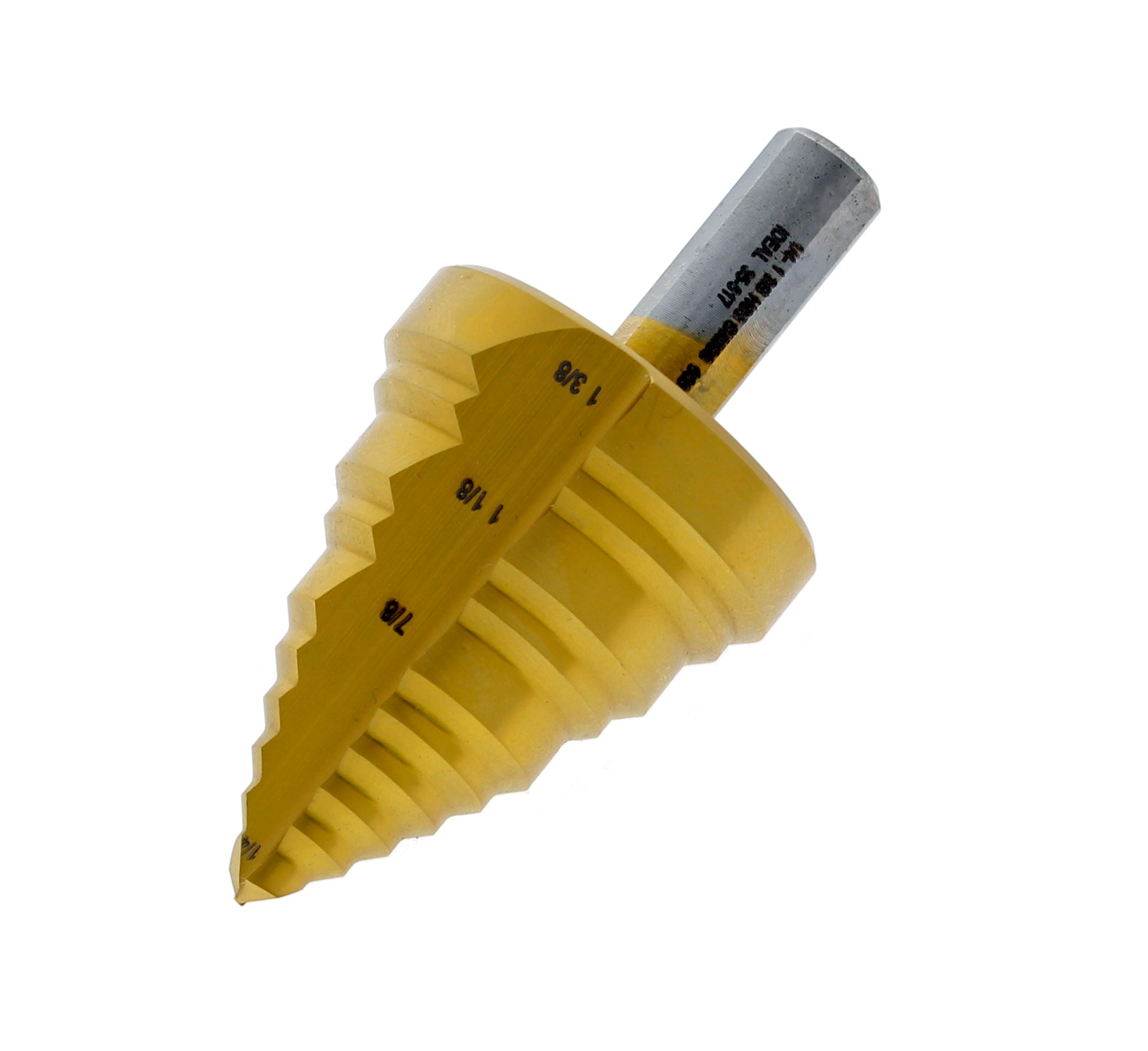 3/8-in 10 -Step Drill Bit ( 1/4-in to 1-3/8-in )