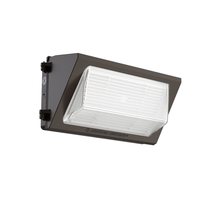 Lithonia Lighting Textured Hardwired LED Outdoor Wall Pack Light 8200-Lumen