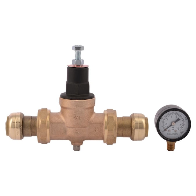 SharkBite 3/4-in Push-to-connect Brass Pressure Regulator Valve - Image 3