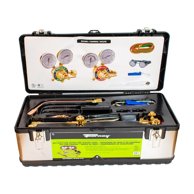 Forney Propane and Oxygen Acetylene Cutting and Brazing Kit - Image 2