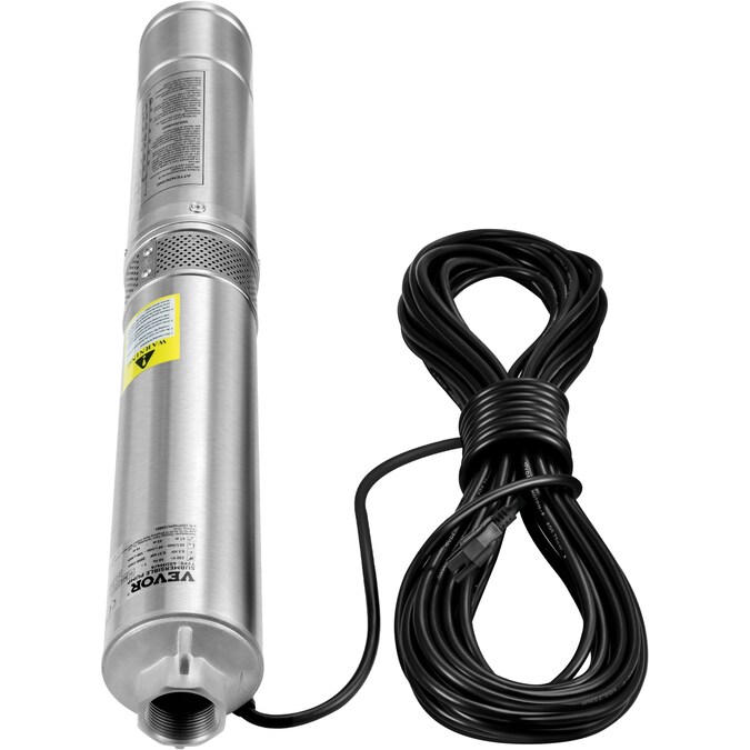 VEVOR 3-HP 230-Volt 37-GPM Stainless Steel Submersible Well Pump - Image 15