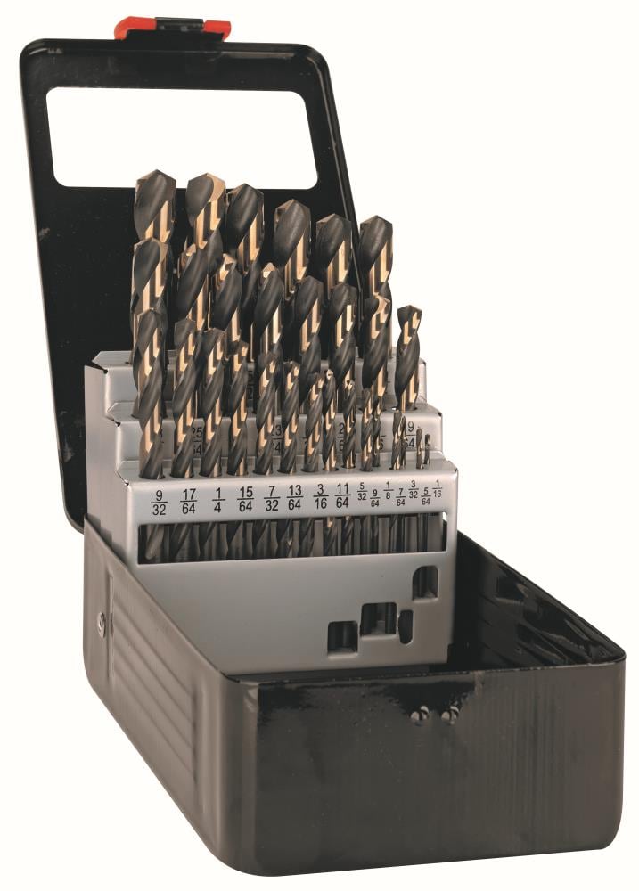 29 -Piece Assorted High-speed steel Self-centering Twist Drill Bit Set