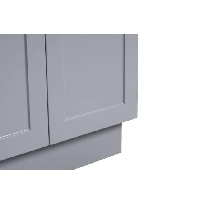 Style Selections 21.4-in x 24.1-in 1-Basin Light Gray Freestanding Utility Tub with Cabinet, Drain, and Faucet - Image 14