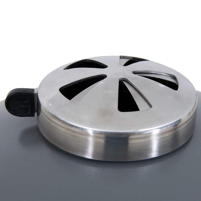 Sunjoy 246.21-Sq in Grey Portable Charcoal Grill - Image 3