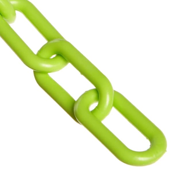 Mr. Chain 2 in (54Mm) X 100 Ft Safety Green Heavy Duty Plastic Barrier Chain