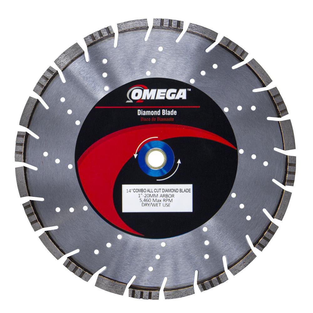 14" Diamond Blade 14-in Wet/Dry Segmented Rim Diamond Saw Blade