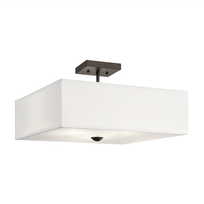 Kichler Shailene 1-Light Antique Bronze Semi mount light