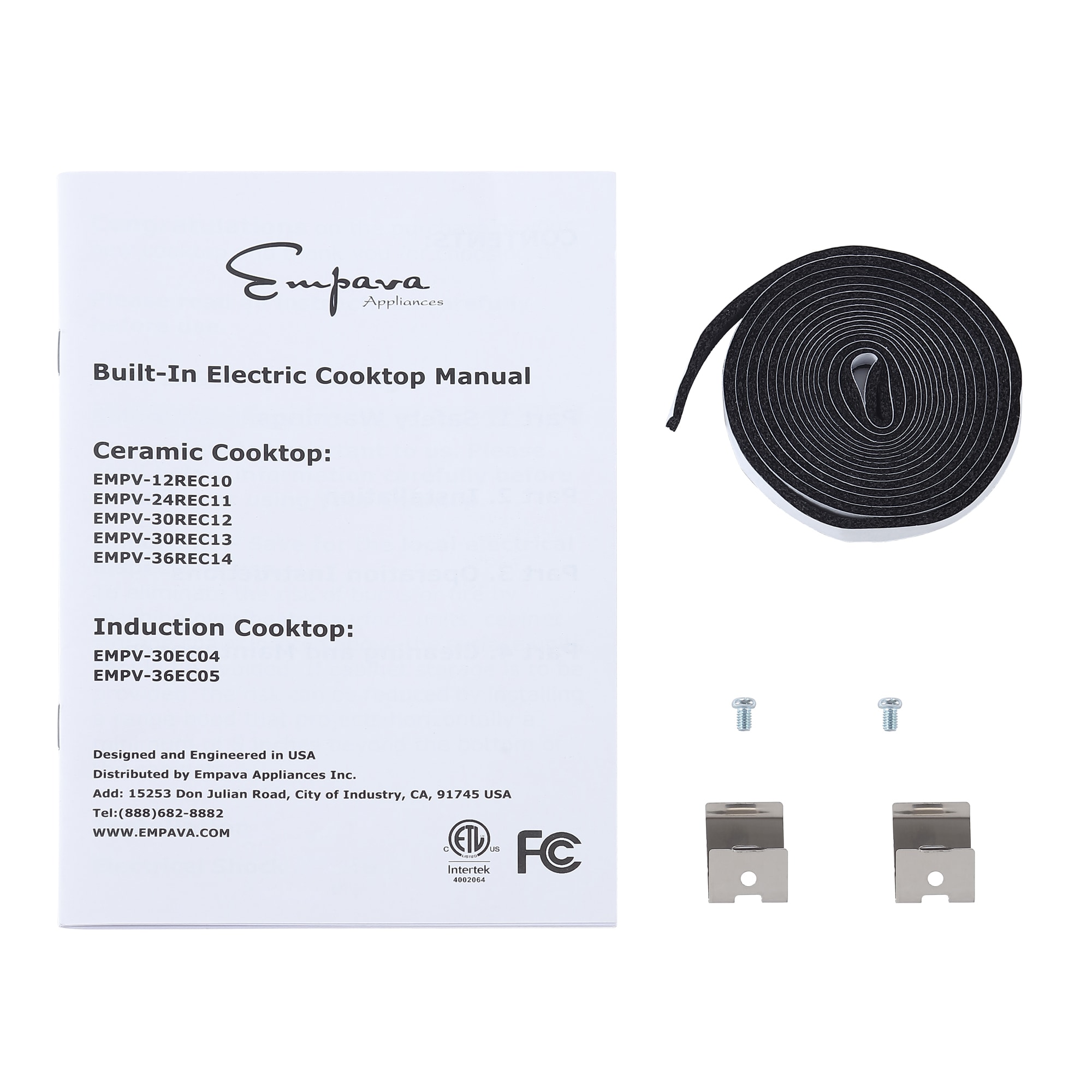 Electric Stove with Dual Elements 12-in 2 burners Smooth Surface (Radiant) Black Electric Cooktop - Image 7