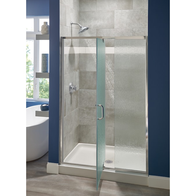 Delta Cassidy Chrome Single Function Round Shower Faucet Valve Included - Image 3