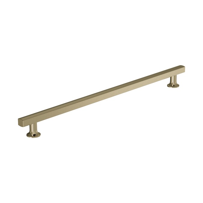 Amerock Everett 18-in (457Mm) Center to Center Golden Champagne Rectangular Appliance For Use On Appliances Drawer Pulls