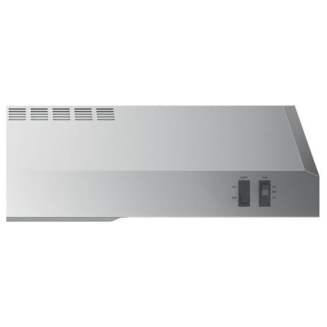 GE 30-in 270-CFM Ducted Stainless Steel Under Cabinet Range Hoods Undercabinet Mount - Image 6