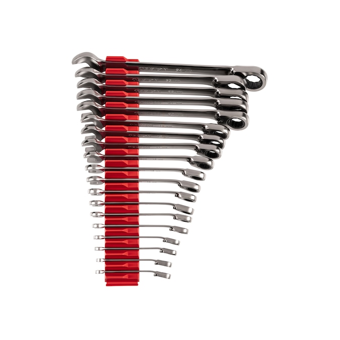 TEKTON 19-Piece Set Metric Ratchet Wrench