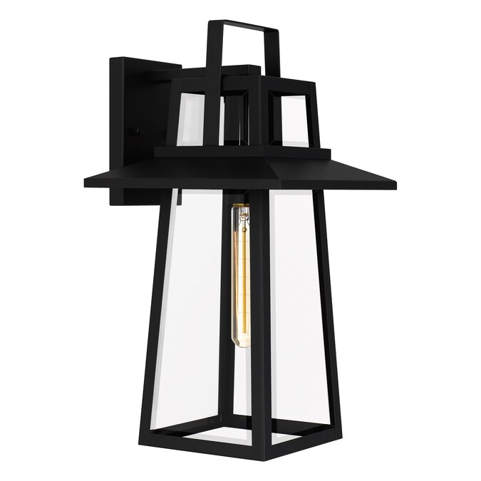 Quoizel Devonport 1-Light 18.5-in H Matte Black Outdoor Wall Light - Image 2