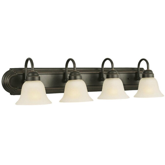 Design House Allante 30-in 4-Light Oil-Rubbed Bronze LED Traditional Vanity Light