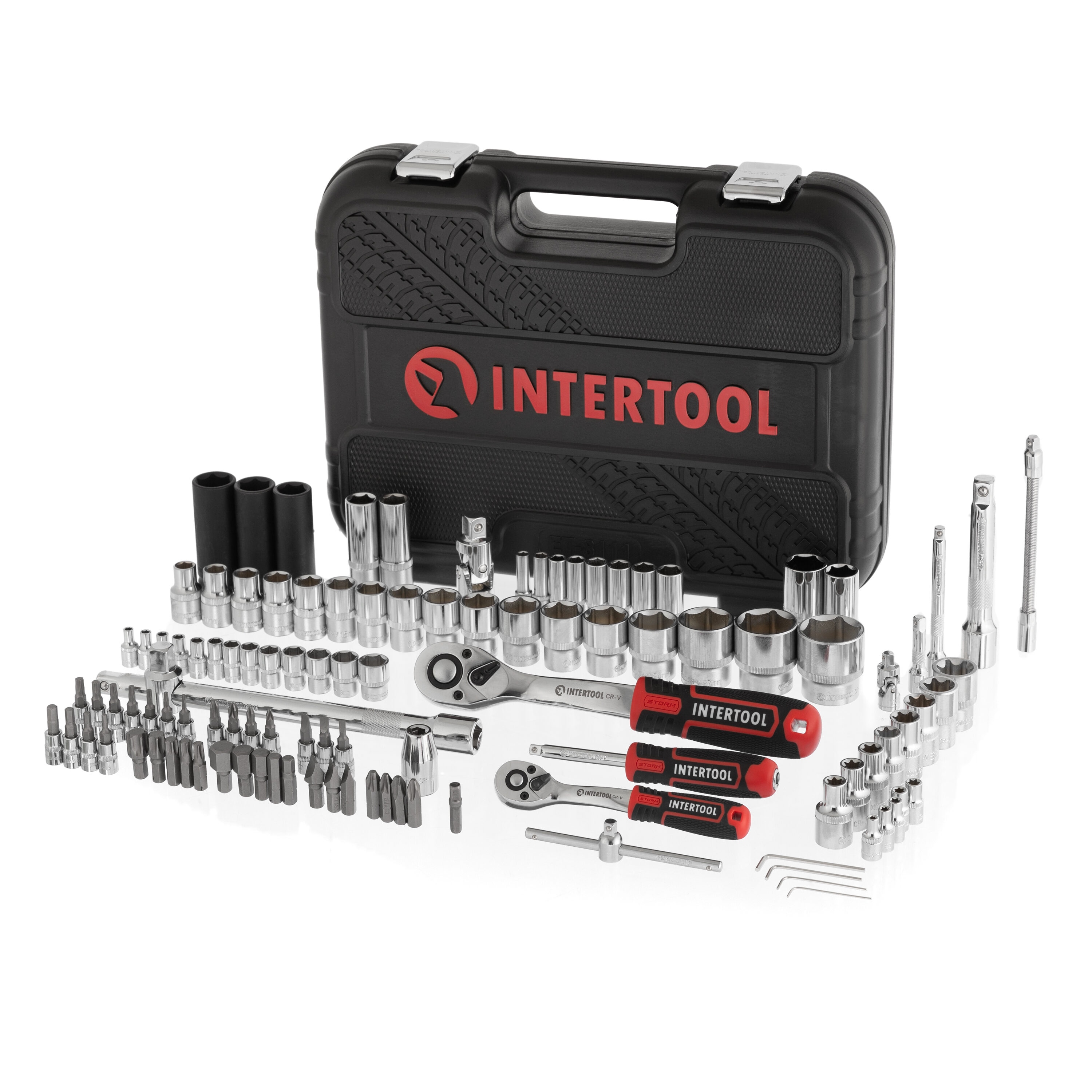 111 -Piece Metric Chrome Mechanics Tool Set with Hard Case