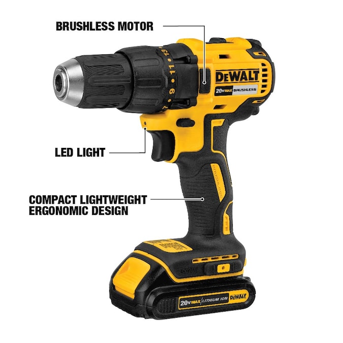 DEWALT 20-volt Max 1/2-in Keyless Brushless Cordless Drill - Image 3