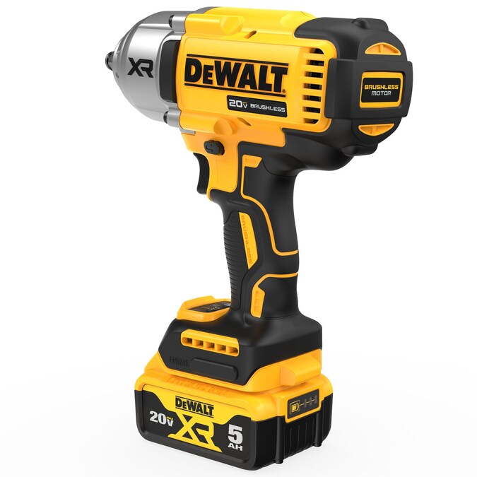 DEWALT XR 20-volt Max Variable Brushless 1/2-in Drive Cordless Impact Wrench (Battery Included) - Image 12