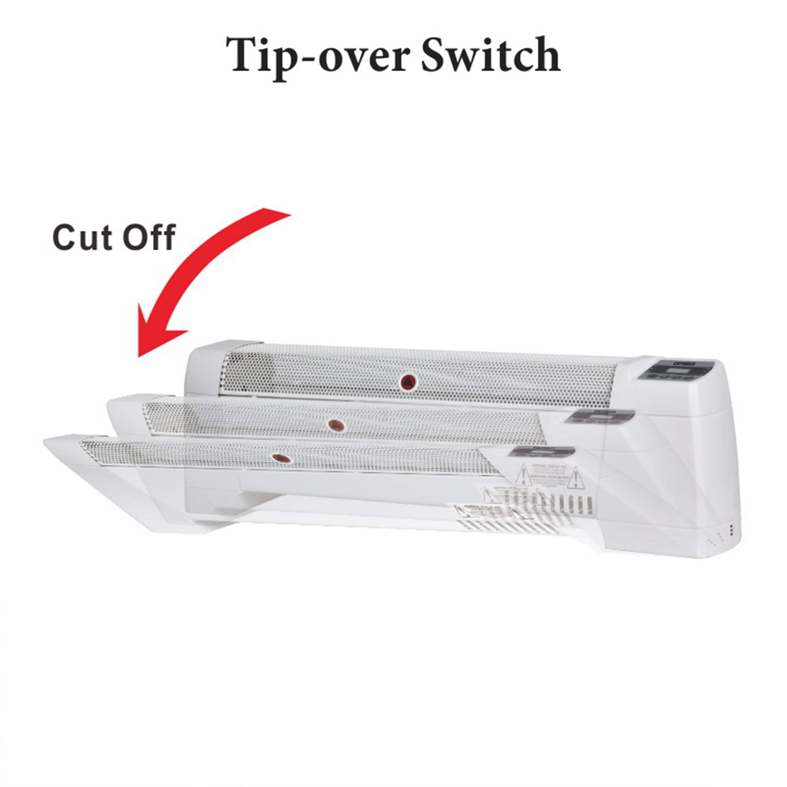 30-in 120-Volt 1500 -Watt Standard Electric Baseboard Heater - Image 2