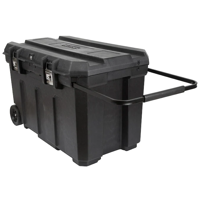 CRAFTSMAN 37-in W x 23-in H x 23-in D Black Plastic Rolling Tool Box