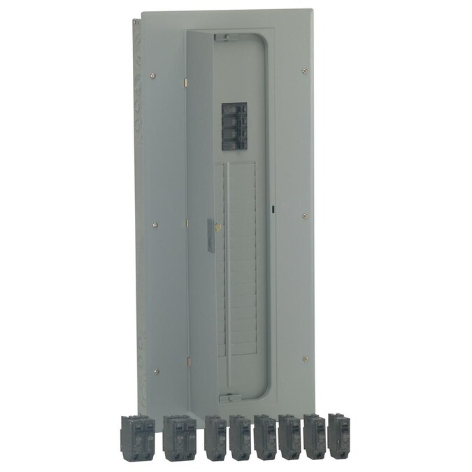 GE PowerMark Gold 150-Amp 32-Spaces 32-Circuit Indoor Main Breaker Load Center (Value Pack)