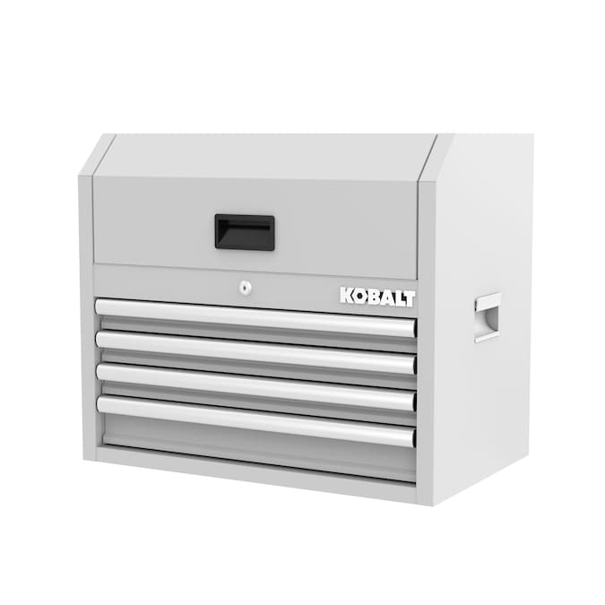 Kobalt 26-in W x 22-in H 4-Drawer Steel Tool Chest (White)