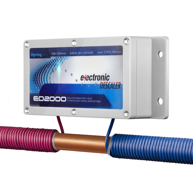 iSpring ED2000 Whole House Electronic Descaler Water Softener System