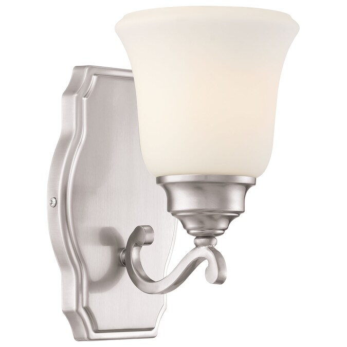 Minka Lavery Savannah Row 5.5-in 1-Light Brushed Nickel Traditional Vanity Light