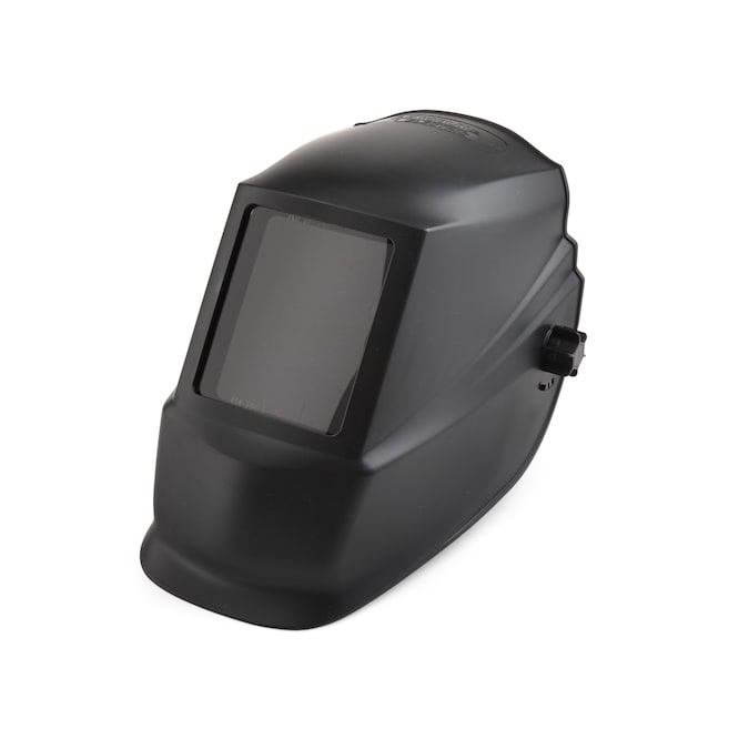 Lincoln Electric Black Shade 10 Passive Welding Helmet, Large Viewing Area, Lightweight, Cheater Lens Compatible