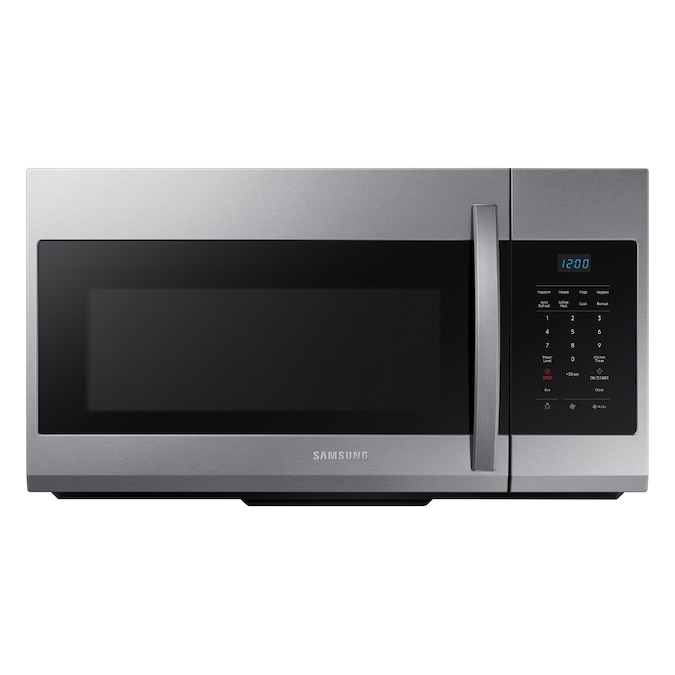 Samsung 1.7-cu ft 1000-Watt 29.9-in Over-the-Range Microwave (Fingerprint Resistant Stainless Steel)