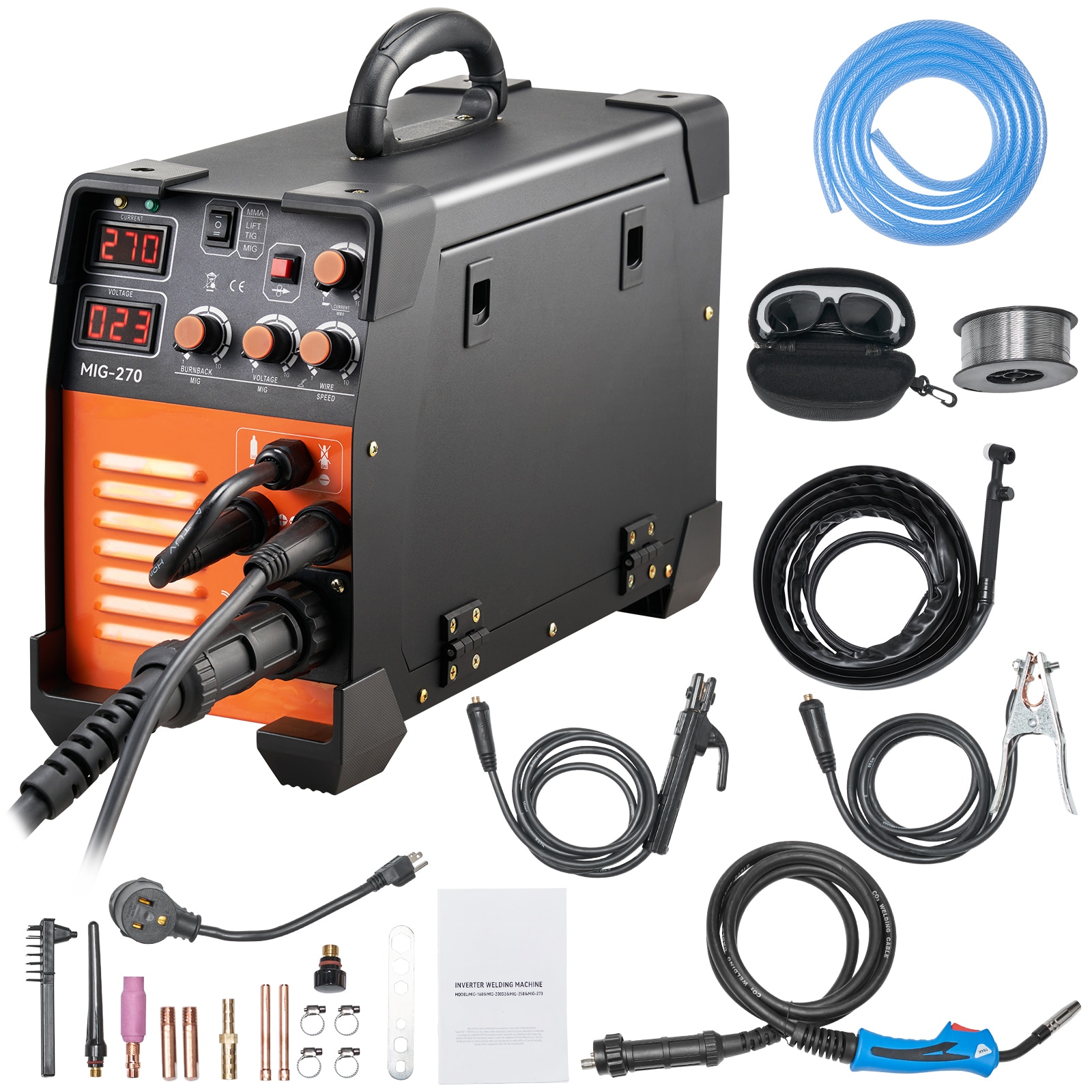 120 or 230 -Volt 220 -Amp Multi-process Wire Feed Welder