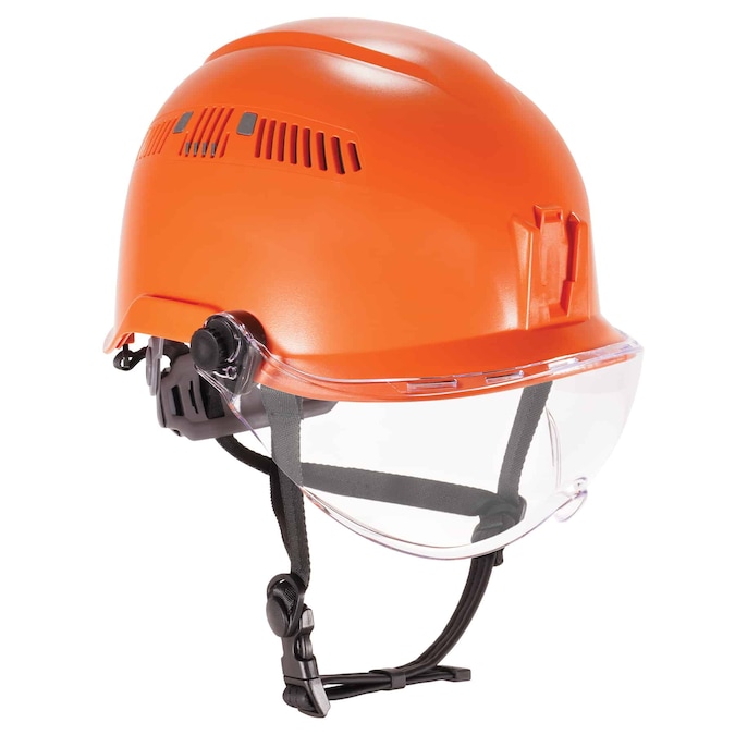 Ergodyne Quick Adjusting Ratchet Orange Hard Hat