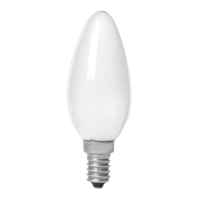 Simply Conserve 40-Watt EQ B11 Warm White Candelabra Base (e-12) Dimmable LED General Purpose Light Bulb (60-Pack)