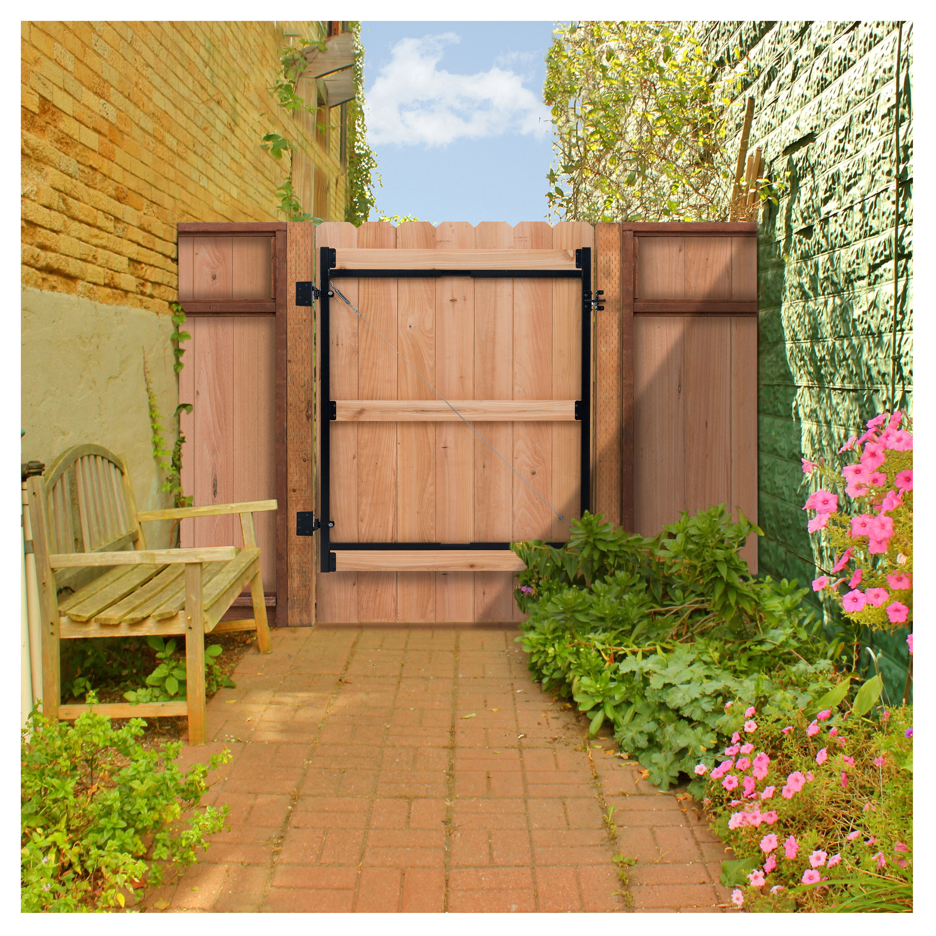 Contractor Series 96-in Black Gate kit - Image 17