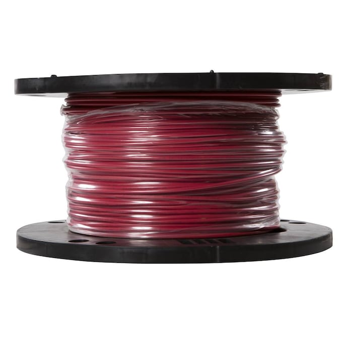 Southwire 500-ft 12-AWG Copper Stranded Red XHHW Wire (By-the-roll)